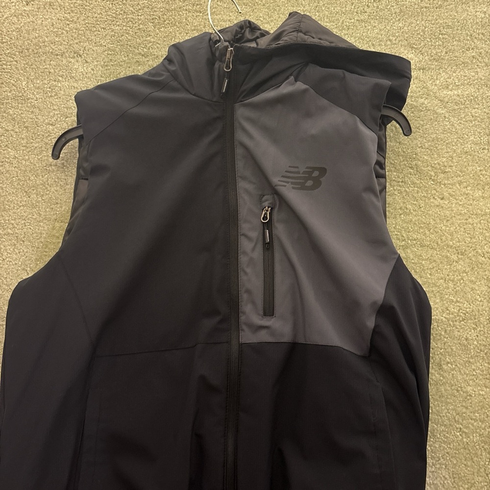 New Balance Two-Tone Hooded Vest